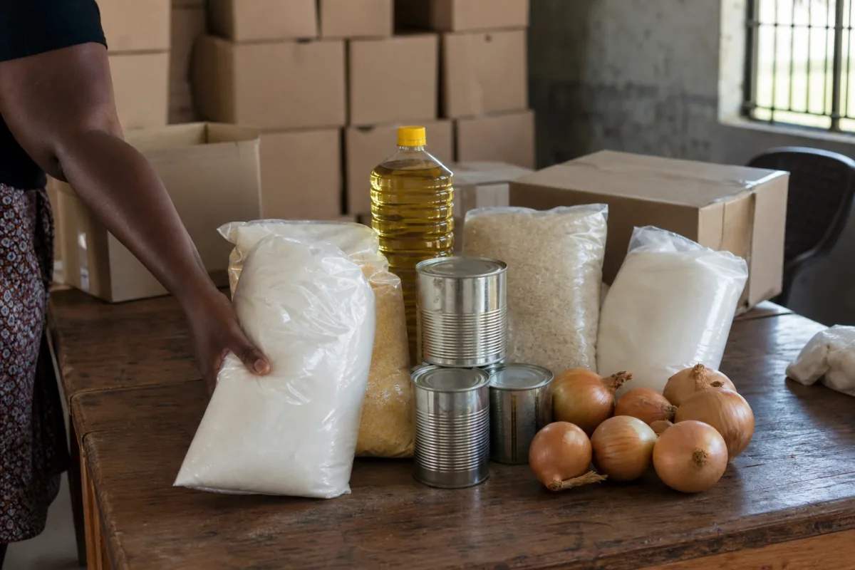Grocery Plan organised food support